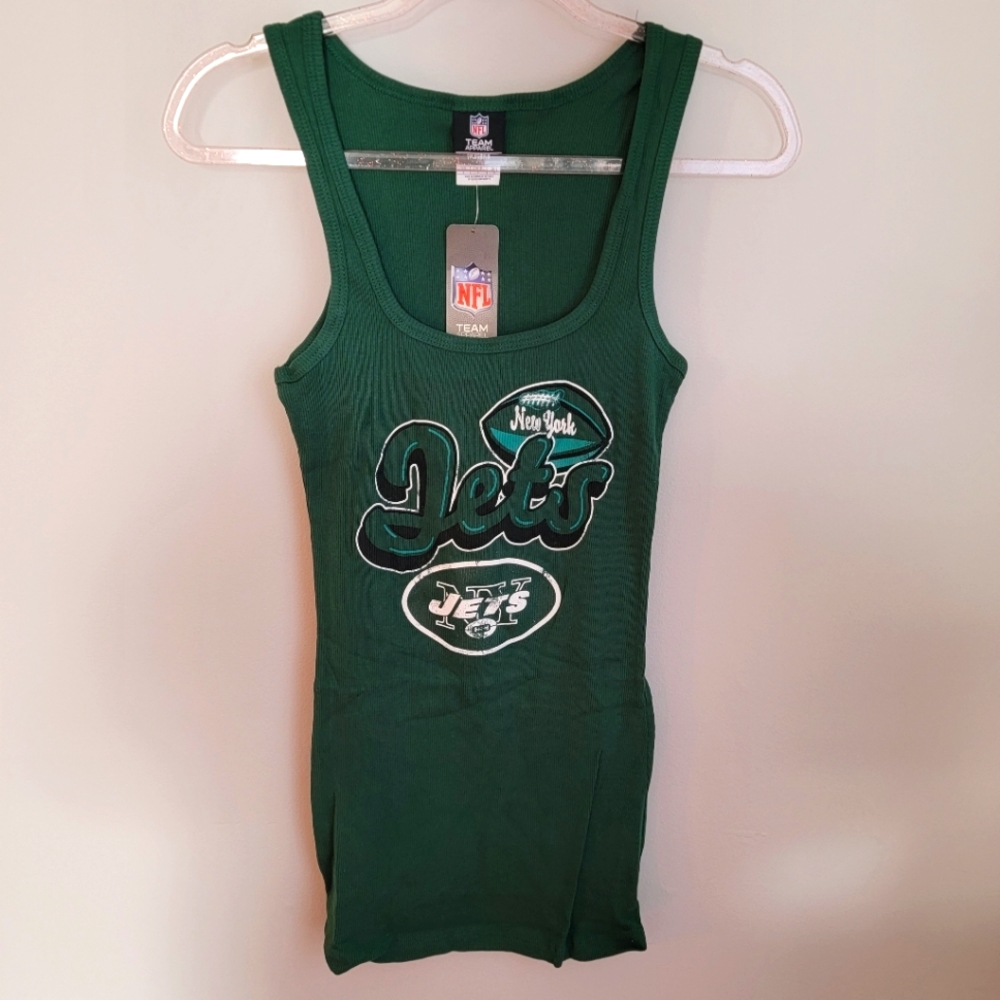 NFL NY Jets NWT Green Tank Top Women's Size Large